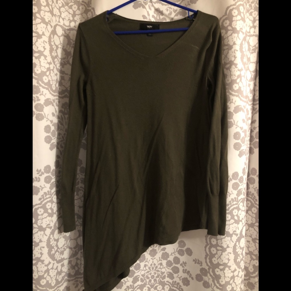 Asymmetrical sweater